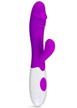 Load image into Gallery viewer, Beautifully Amazing 5&quot; Snappy Vibrator 30 Speed w/ Clit Stimulator
