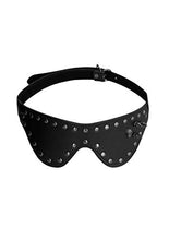 Load image into Gallery viewer, Ouch! Skulls and Bones Ouch! Skulls and Bones - Eye Mask with Skulls &amp; Spikes - Black, Black
