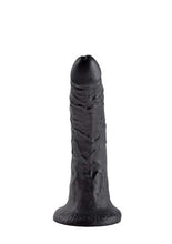 Load image into Gallery viewer, Pipedream King Cock Dildo, Black, 7 Inch
