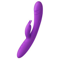 G Spot Rabbit Vibrator, Sex Toys for Clitoris G-spot Stimulation,Waterproof Vibrator with 10Powerful Vibrations Dual Motor Stimulator for Women or Couple Fun(Purple)