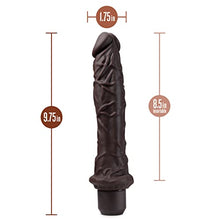 Load image into Gallery viewer, Dr. Skin - 9 Inch Silicone Vibrating Dildo - Flexible Shaft Flexishaft - 10 Powerful Vibration Functions - IPX7 Waterproof - Ultrasilk Satin Smooth - Realistic Vibrator Sex Toy for Him Her Couples
