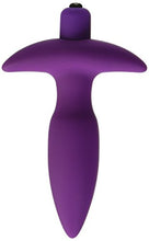 Load image into Gallery viewer, Golden Triangle Corked 02 Silicone Anal Plug Waterproof, Lavender, Small
