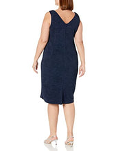 Load image into Gallery viewer, Maya Brooke Women&#39;s Plus Size Day to Evening Jacket Dress, Navy, 22w
