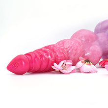 Load image into Gallery viewer, Fantasy Knot Dildo Realistic Dog Dildo Silicone Anal Plug Adult Sex Toy for Women (Pink)
