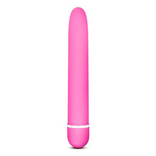 Load image into Gallery viewer, Blush Rose Luxuriate - 7 Inch Slim Classic Personal Massage Wand - Smooth Satiny Feel Multi-Speed Vibrator - IPX7 Waterproof Quiet Strong - Sex Toy For Women She Her - Pink
