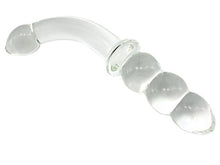 Load image into Gallery viewer, Heart 2 Heart Dildo Borosilicate Glass G-Spot, Clear
