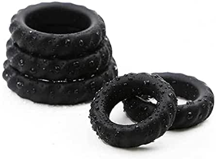 Silicone O-Ring-Cook Cock Rings for Men Erection Sex Rubber-Couples Sex-Cock Rings-Penis Ring-Penis Rings for Men's Sexual Wellness-Sunglasses