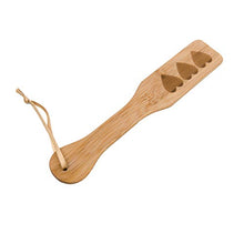 Load image into Gallery viewer, VENESUN Bamboo Spanking Paddle for Adults, 12.5inch Heart Paddle for Sex Play
