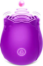 Load image into Gallery viewer, Sex Rose Stimulator for Women, Mini Clitoral Vibrator Stimulator with Sexual Vibrating for Clitoris &amp; Nipple Stimulation, Adult Sex Toys &amp; Games for Women Couples, Purple
