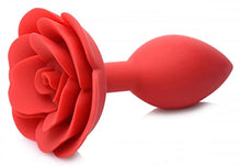 Load image into Gallery viewer, Lynx Silicone Rose Anal Plug - Large
