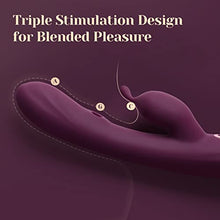 Load image into Gallery viewer, Tracy&#39;s Dog G Spot Sucking Rabbit Vibrator, Adult Sex Toys for Clitoral G-spot Stimulation, Vibrating Massager for Women and Couple Pleasure with 7 Suction and Vibration Patterns (Alpha)
