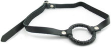 Load image into Gallery viewer, Leather Wrapped O Ring Gag 1.75&quot;
