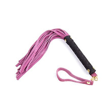 Load image into Gallery viewer, FHBWQY Sex Toys Leather Whip Mini Cowhide Scattered Whip Binding Bondage Alternative Toys Flirting Horse Whip (Size : A)
