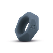 Load image into Gallery viewer, BONERS Diamond Shaped Cock Ring,  1.3 inch, Soft TPE Penis Ring for Increased Stamina, Dark Grey
