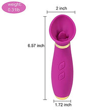 Load image into Gallery viewer, Adult Toys Clitoral Vibrator Tongue Licking Vibrator with 9 Modes, Clitoral Nipple Stimulator-G spot Vibrator with 10 Tapping Modes
