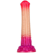 Load image into Gallery viewer, 9.84&quot; Huge Realistic Horse Dildo Lesbian Dildo Toy, Silicone Animal Dildo Large Anal Plug Toy for Women, Flexible Suction Cup Dildo Adult Sex Toy (Purple)
