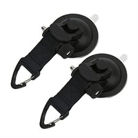 Shanrya Suction Cup Anchor, Tent Sucker Washable Safe Strong 10kg/22.0lb Each for Glass for Cars