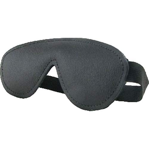 KinkLab Pu Blindfold Black