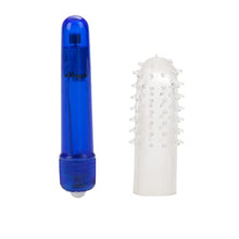 Load image into Gallery viewer, California Exotics Waterproof Travel Blaster Vibrator, Blue
