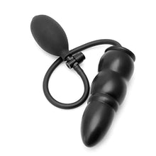 Load image into Gallery viewer, Inflatable Cock Suction Cup Anal Butt Plug Balloon Pump UP Sex Toys
