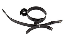 Load image into Gallery viewer, POMEES Leather BDSM Bondage Handcuff &amp; Leg Cuffs Restraints Adjustable Wrist Thigh Locking Bound Belt Adult Game for Couples (Color : Black)
