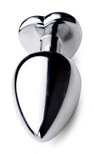 Load image into Gallery viewer, Lynx Black Heart Gem Anal Plug - Large
