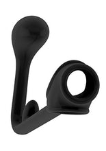 Load image into Gallery viewer, SONO No.3 Butt Plug with Cock Ring, Black
