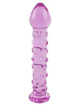 Load image into Gallery viewer, MyXToy Pink Hypoalergenic Glass Dildo with Pleasure Texture
