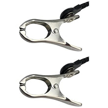 Load image into Gallery viewer, Nipple Clamps for Women, Electric Shock Nipple Clamps, Electric Non Piercing Nipple Rings, Breast Stimulation Toys for Role Play. (2 in 1 Clip)
