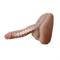[Waller PAA] Realistic Dildo Torso Doll Male Gay Masturbator Penis Anal Ass G-spot Sex Toy,1.0 Count