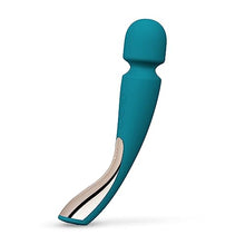 Load image into Gallery viewer, LELO Smart Wand 2 Medium Personal Wand Massager Tension Releasing Muscle and Body Massager, Waterproof &amp; Wireless Rechargeable Wand, Ocean Blue
