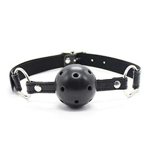 Load image into Gallery viewer, JKYYDS SM Bondage Strap Ankle Cuff Erotic Sexy Lingerie Bondage Bondage Sex Toys Female Couple Adult SM Set (Color : Black SMball)
