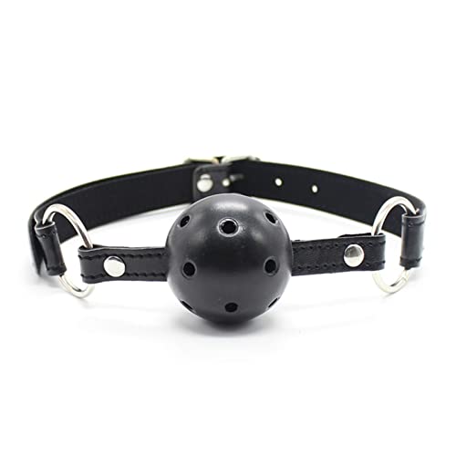 JKYYDS SM Bondage Strap Ankle Cuff Erotic Sexy Lingerie Bondage Bondage Sex Toys Female Couple Adult SM Set (Color : Black SMball)