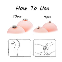 Load image into Gallery viewer, Magnetic Bead Nipple Clamps for Sex Pleasure, Clitoris Clips Bead, Weight Ball Nipple Clamps Sexual Pain for Women &amp; Men, Nipple Toys for Daily Wearing or Flirting (8pcs)
