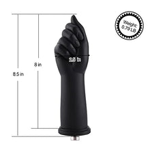 Load image into Gallery viewer, Hismith 8.5&quot; Fist Silicone Dildo for Premium Sex Machine with KlicLok System, 8&quot; Insert-able Length, 2.5&quot; Diameter - Intermediate Series
