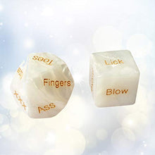 Load image into Gallery viewer, ABOOFAN 1 Pair Sex Dice Games for Adult Couples,Romantic Erotic Role Play Dicefor Him and Her, Night Party Dice Flirting Toy Dice
