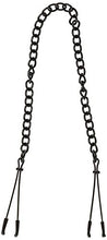 Load image into Gallery viewer, Heart 2 Heart Nipple Tweezer Clamps with Chain, Black
