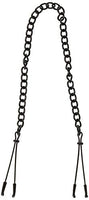 Heart 2 Heart Nipple Tweezer Clamps with Chain, Black