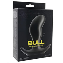 Load image into Gallery viewer, Renegade Bull Anal Plug Medium and Water Based Lube 1oz
