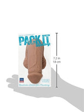 Load image into Gallery viewer, Doc Johnson - Pack It - Prosthetic Flaccid Penis - Realistic Size and Feel - Heavy (200 g)- Caramel
