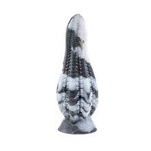 Load image into Gallery viewer, Dakken Tentacle Suction Cup Fantasy Dildo - Black/White Marble Design - Handmade in The USA - Adult Toys, Sex Toys (XL)
