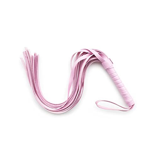 JKYYDS SM Bondage Strap Ankle Cuff Erotic Sexy Lingerie Bondage Bondage Sex Toys Female Couple Adult SM Set (Color : Pink Whip)