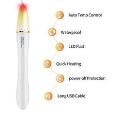 Load image into Gallery viewer, Heating Stick with Automatic Temperature Control, Heating Rods USB Recharging for Masturbator Pocket Pussy Artificial Vagina Adult Sex Toy (White)
