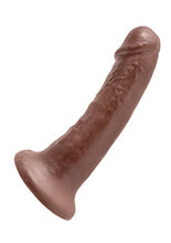 Load image into Gallery viewer, Pipedream King Cock Dildo, Brown, 6 Inch
