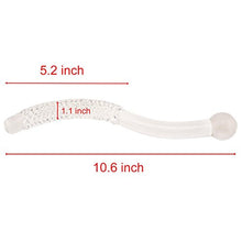 Load image into Gallery viewer, CCHW Super Long Curved Glass Prostate Massager Penis Stick Anal Plug Dildo Dilddo Wand Adult Sex Toy (Style 01)
