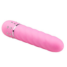 Load image into Gallery viewer, EasyToys Love Diamond Twisted Vibrator, Pink, 67 Gram
