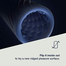 Load image into Gallery viewer, Arcwave Ghost Male Stroker - Male Masturbator with 4 Inch Reversible Sleeve - Multi-Textured Penis Sleeve - Clean Tech Silicone - Reusable &amp; Easy Clean Adult Sex Toy - Blue
