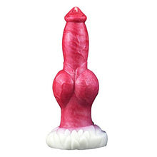 Load image into Gallery viewer, Silicone Made 9 Inch Artificial Wolf Dildo Animal Type with Big Knot Knotty
