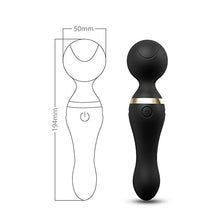 Load image into Gallery viewer, Carolina Cursive Highly Recommend Waterproof Massage for Muscle Tension Back, Leg, Foot, Neck, and Body Fatigue Women Men, Black
