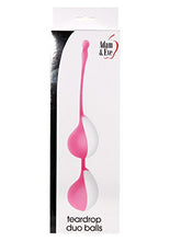 Load image into Gallery viewer, Adam &amp; Eve Teardrop Duo Balls Pink
